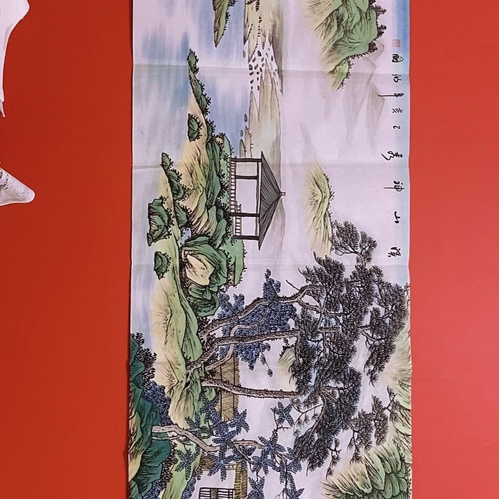 国画山水花鸟字画书画国画