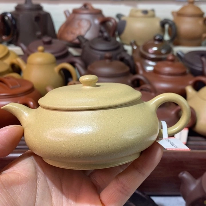 茶壶紫砂微瑕处理一把