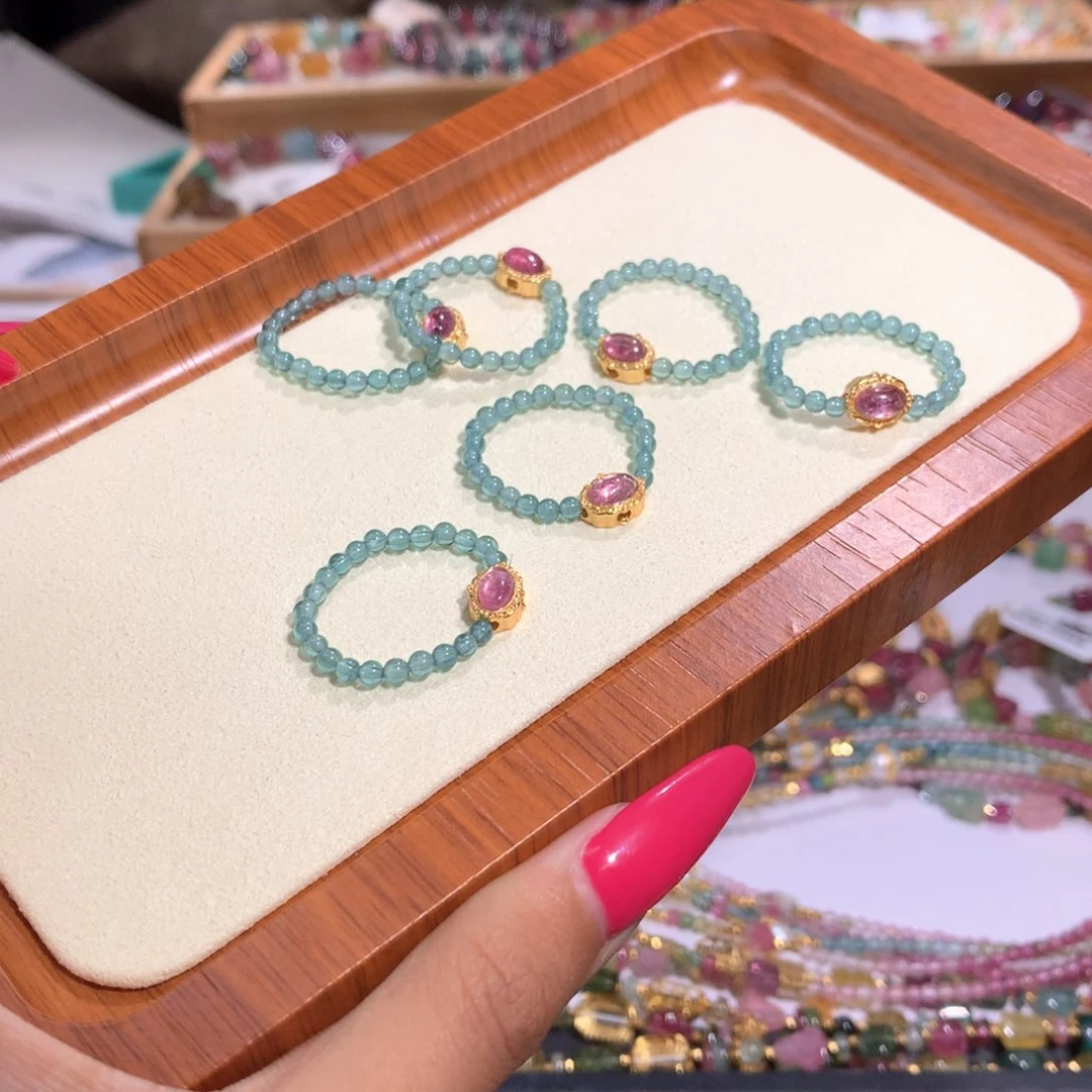 未镶嵌多样性发货其一碧玺