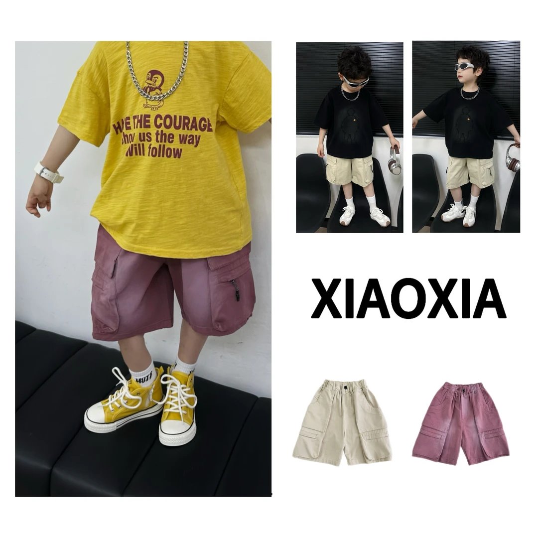 XXJ 2012 多袋【探险短裤】个性磨白休闲工装裤