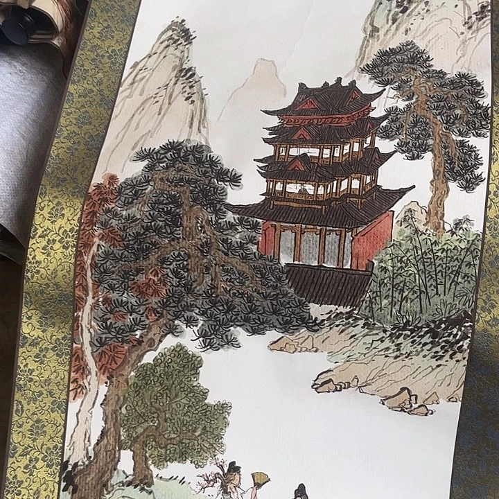 摆件，破损，水渍，轴坏都是正常的印刷