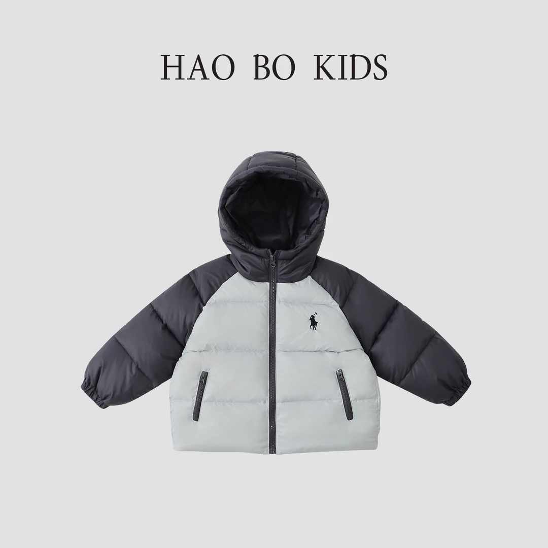 儿童冬季韩版棉服男童女童保暖外套加厚连帽棉服宝宝衣服