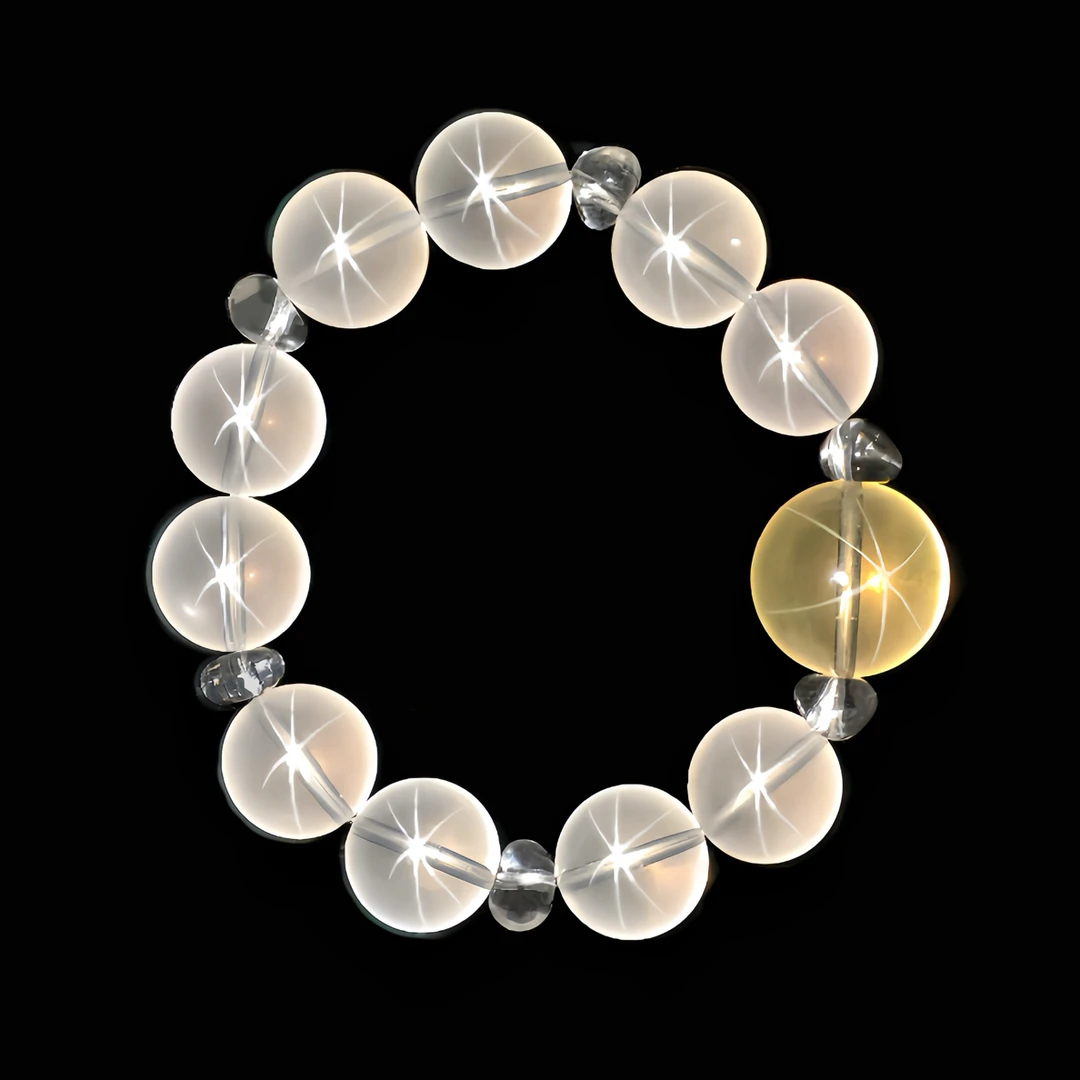 【金土系】收藏级巴西暴力黄水晶 加六芒星奶白晶 暴力来财加净化能