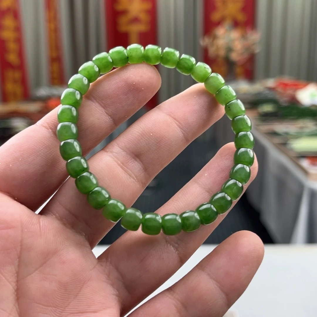 和田玉颈饰未镶嵌和田玉碧玉直切手串多样性发货（拍一发一）