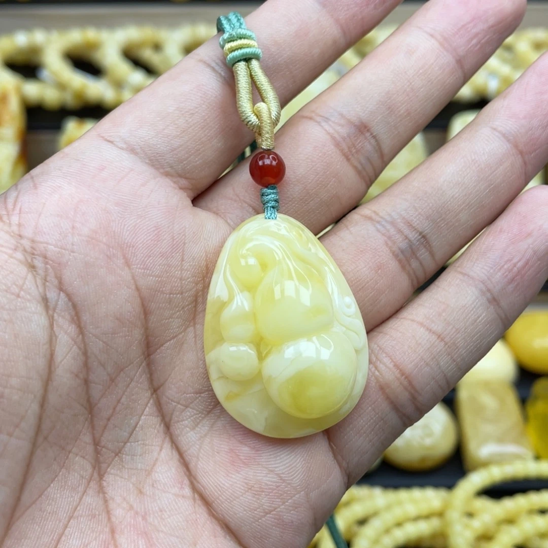 裸石琥珀未镶嵌琥珀蜜蜡