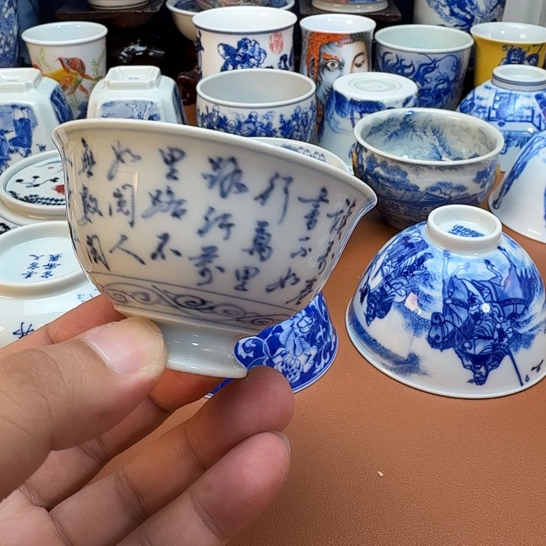 德***…景德镇全手工手绘陶瓷