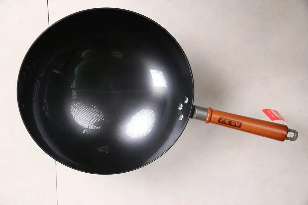 利利家六代新款龙生铁铸铁炒锅