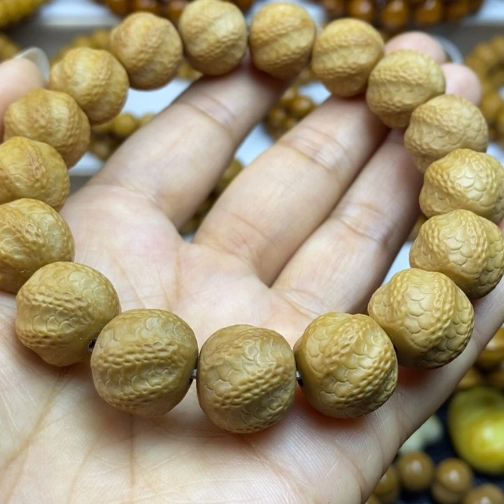 猴头核桃手串猴头手串手持灵蛇之