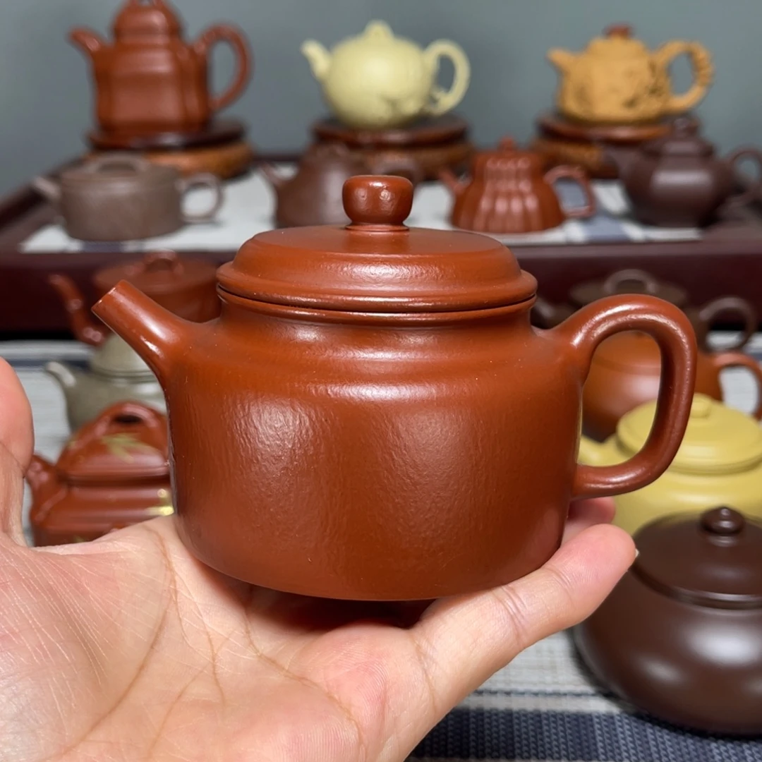 超***心紫砂茶壶全手工制作190cc