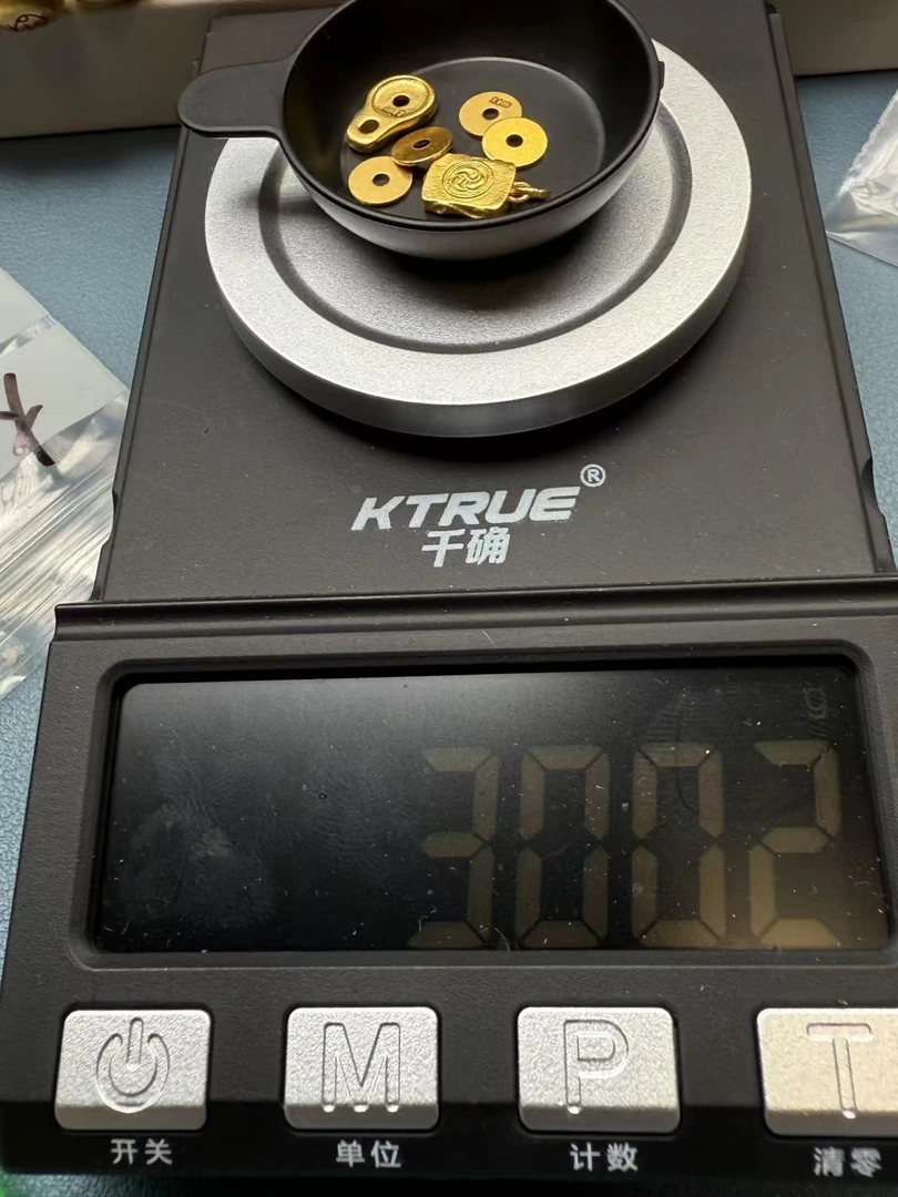 足金黄金纯金隔片