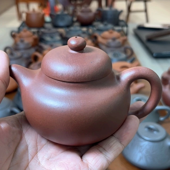 茶壶紫砂紫泥200毫升
