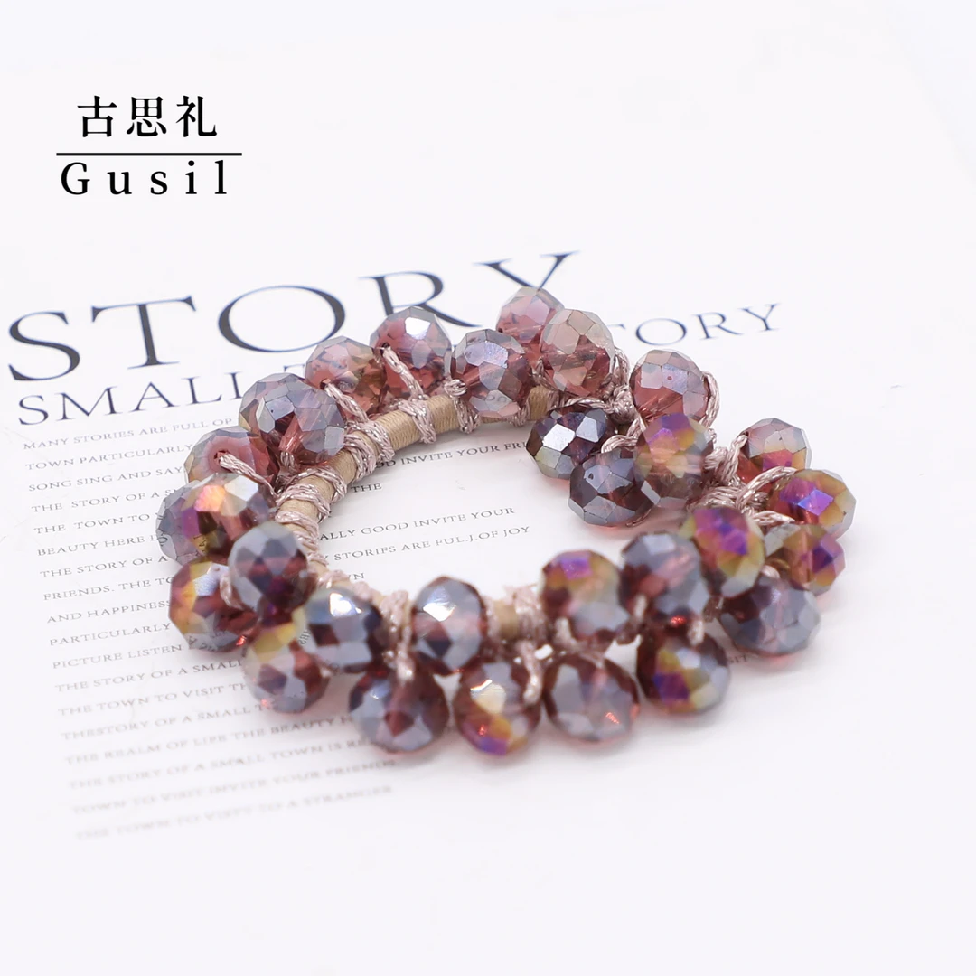 东方之珠【珠缘】古思礼手工新款清新感发圈