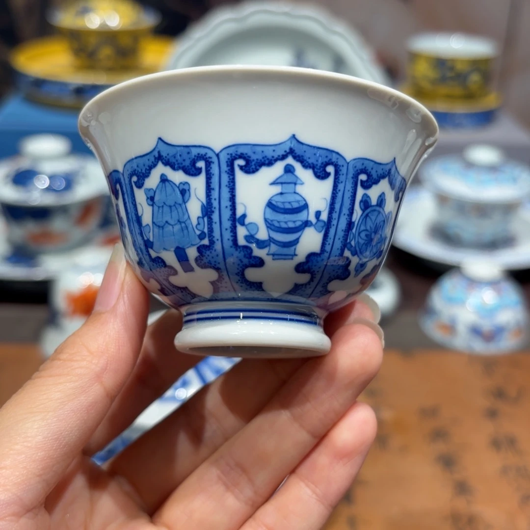 手工手绘陶瓷茶具