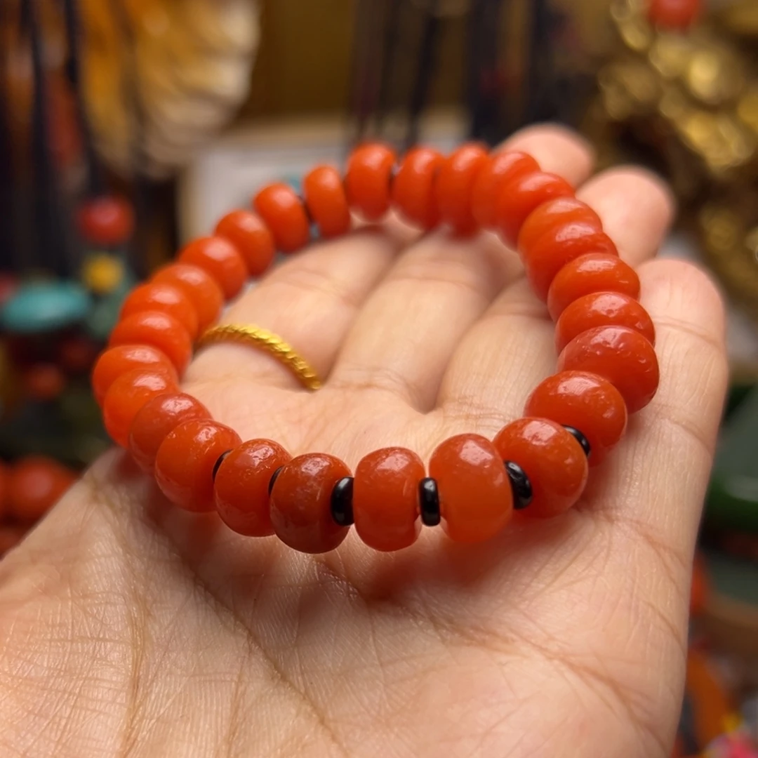 来***莲手工艺品琉璃大漂亮一条