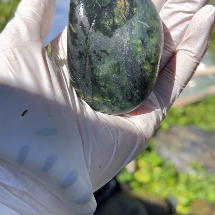蒋***垚长石玉未镶嵌藏玉药王石