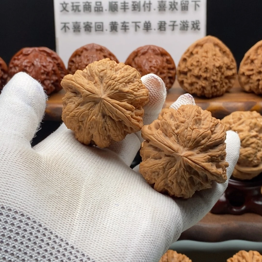 核桃大粗筋核桃把件