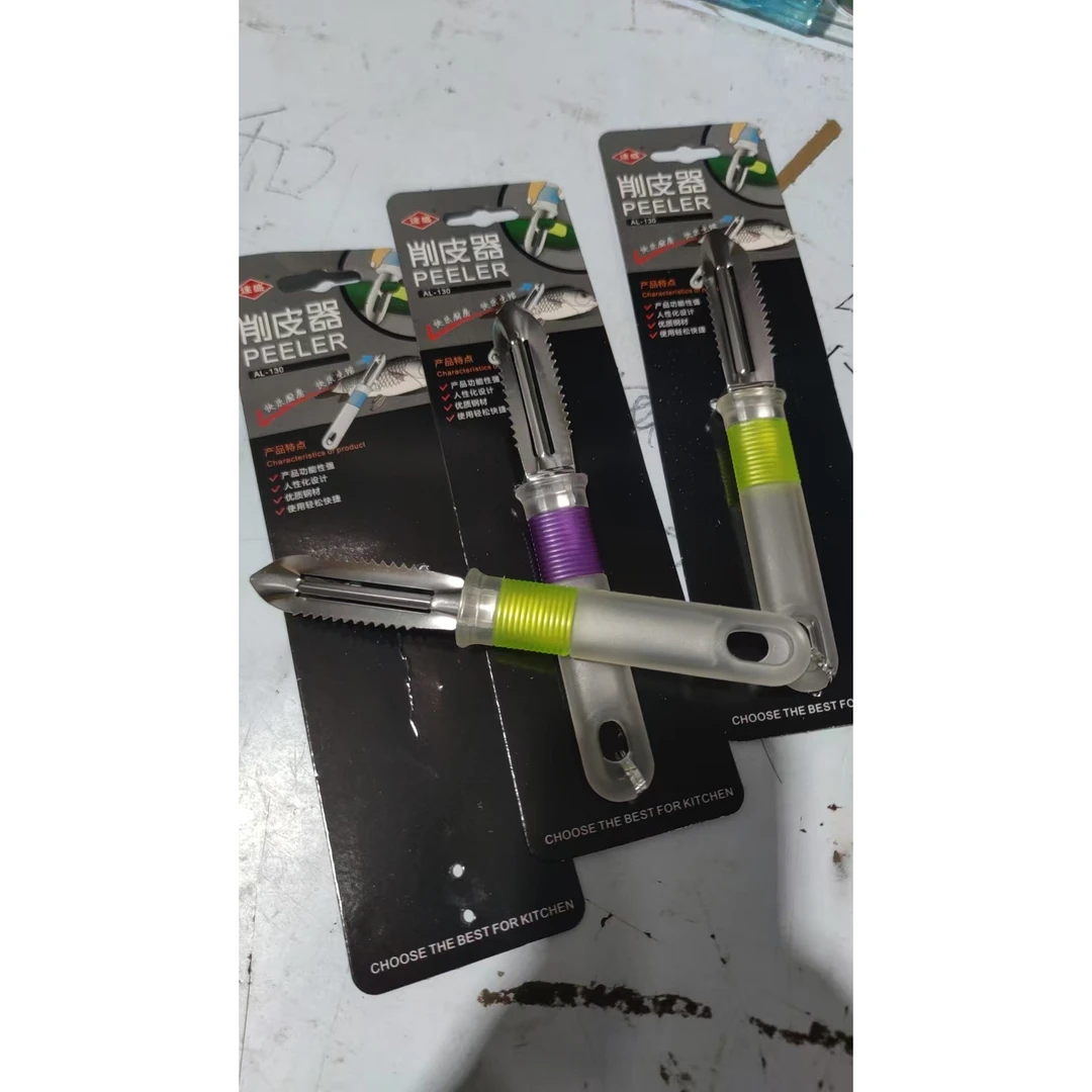 直柄简约去鳞削皮刀