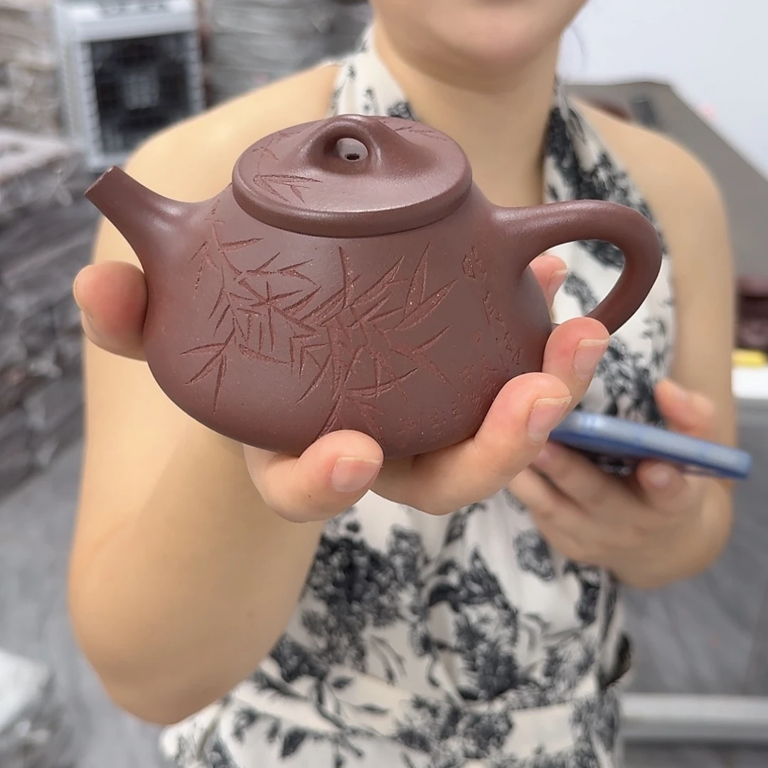 茶壶紫砂黄龙山原矿底槽青310