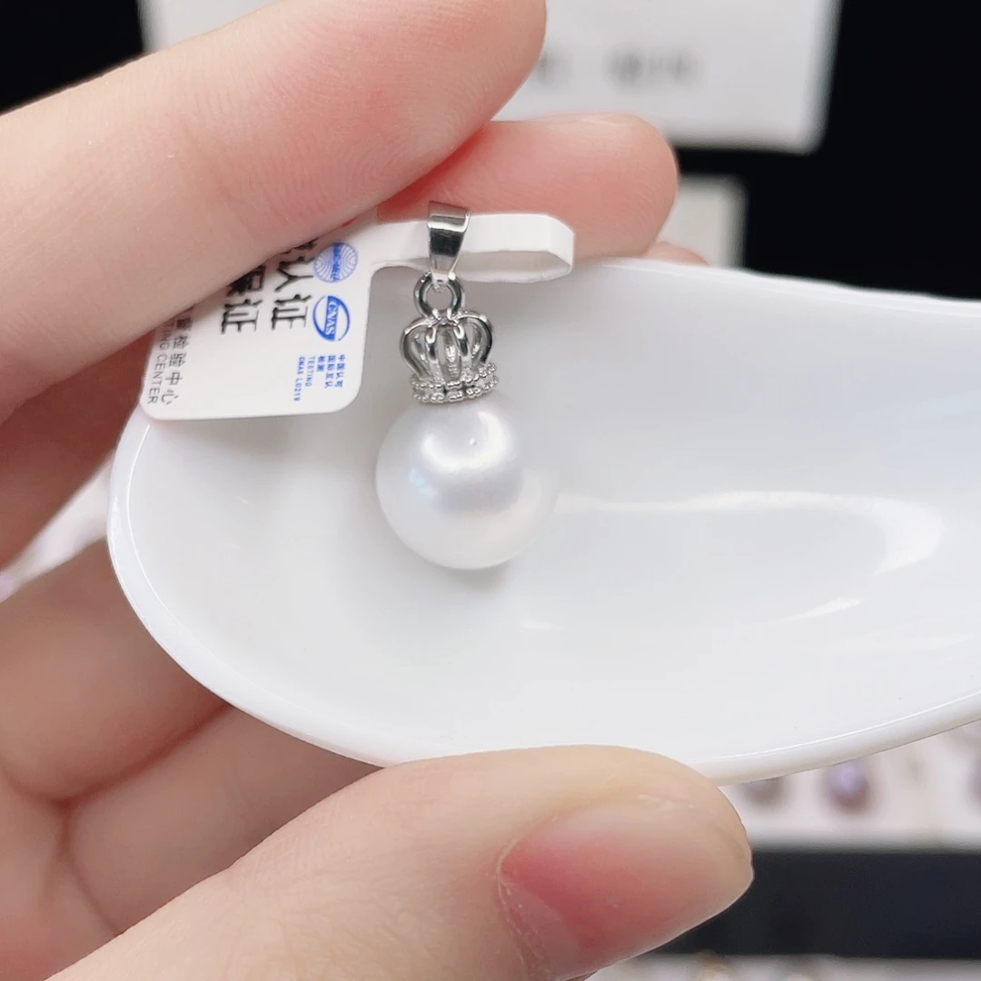 淡水珍珠吊坠(赠链)合金