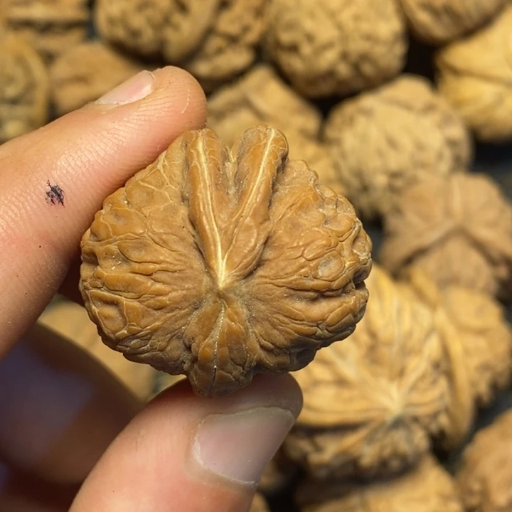 文玩核桃吊坠过*文玩核桃异形单只