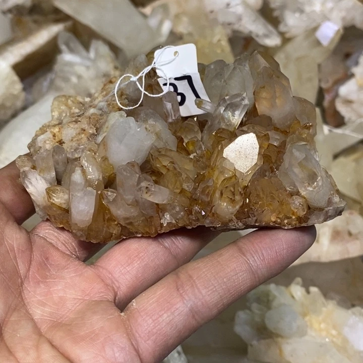 水晶水晶原石摆件未镶嵌党*嘟