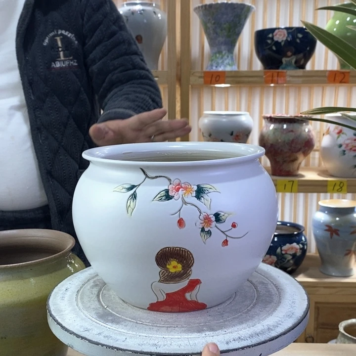罐手工高温陶瓷，无瑕不成瓷