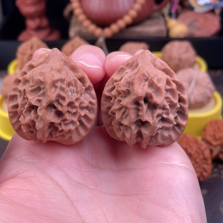 吊坠文玩核桃龙鳞纹36