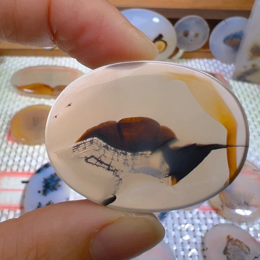 玛瑙/玉髓未镶嵌颈饰