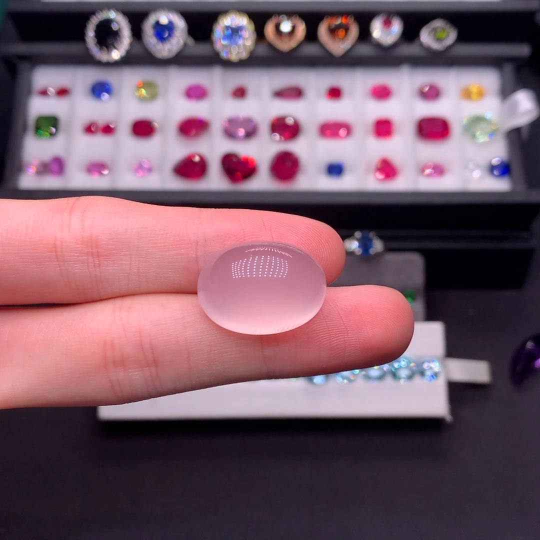 芙蓉石珠宝半成品未镶嵌27c t