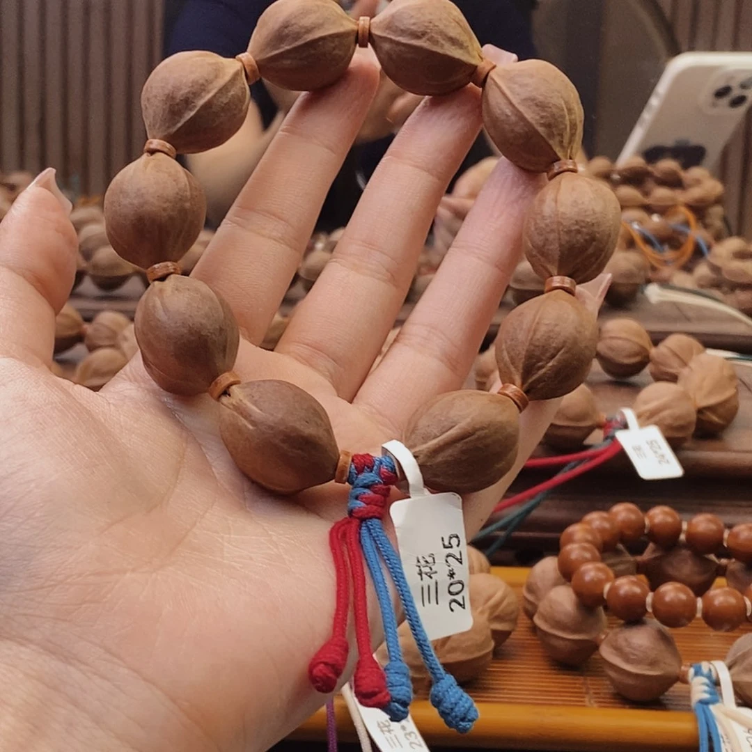 手串橄榄核李*颜原生态正宗梅林铁核