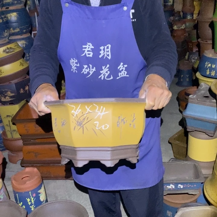 紫砂花盆紫砂艺术