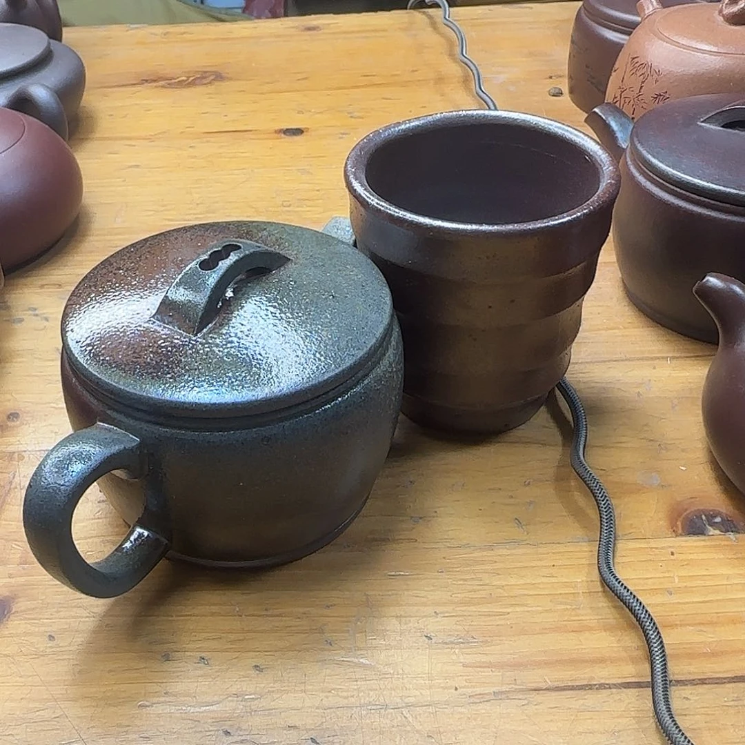 紫砂茶壶民间手艺人全手工制作