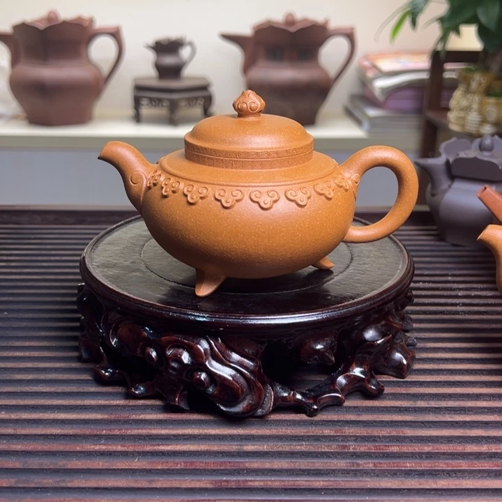 手***朋紫砂公道杯宜兴紫砂200