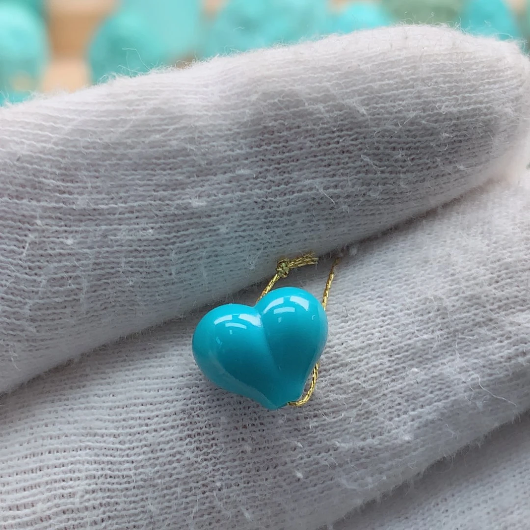 绿松石未镶嵌屁桃