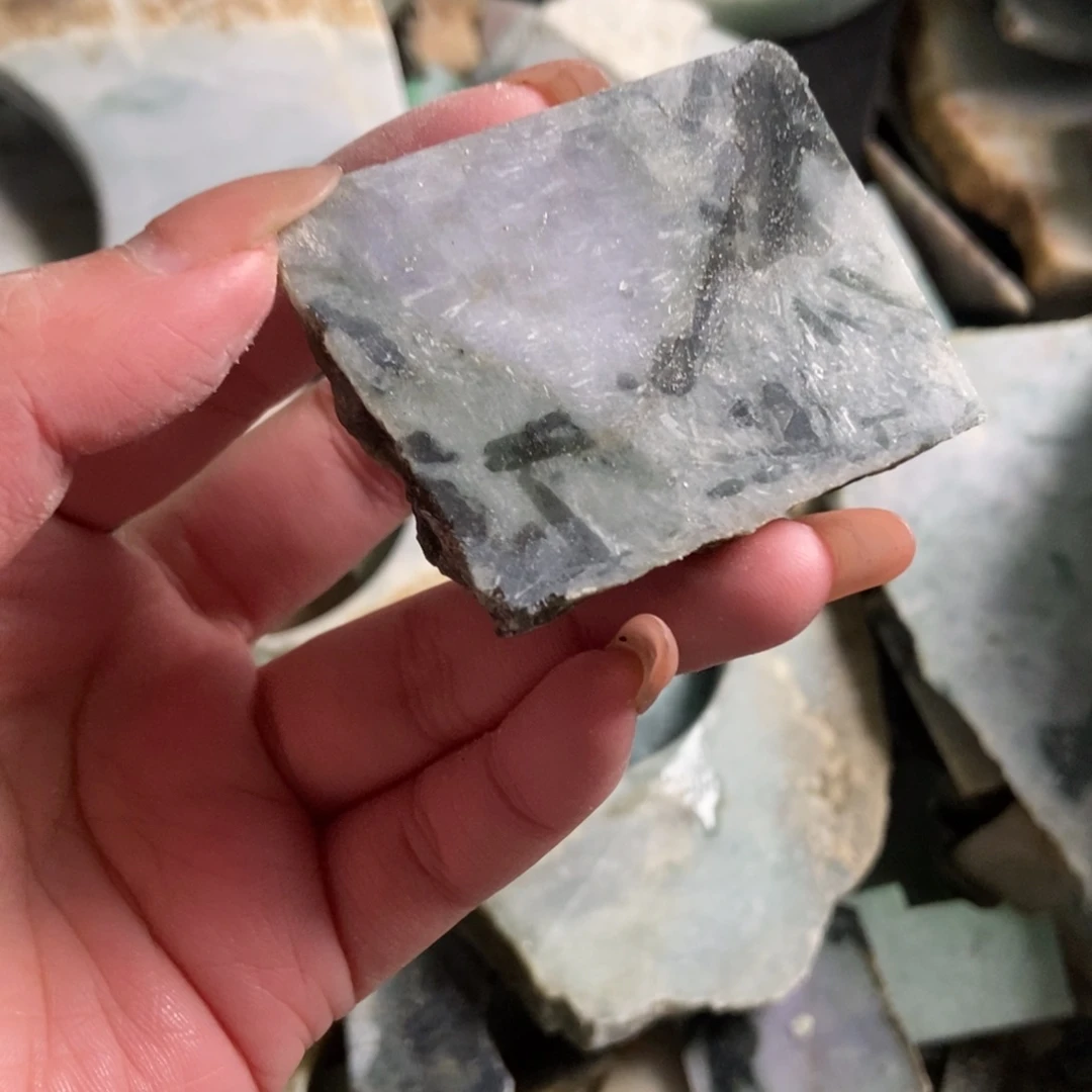 翡翠未镶嵌挂件天然翡翠