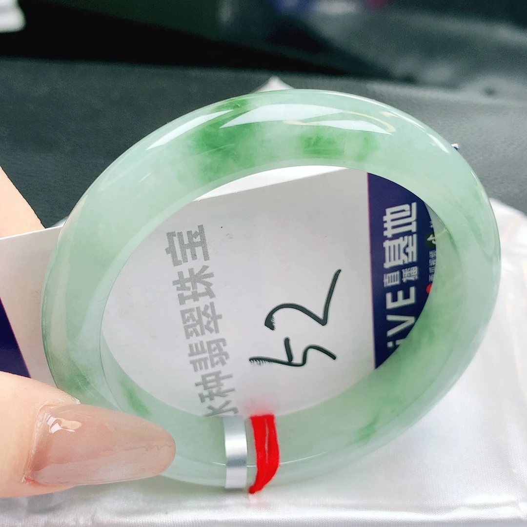 翡翠未镶嵌手镯缅甸天然a货翡翠