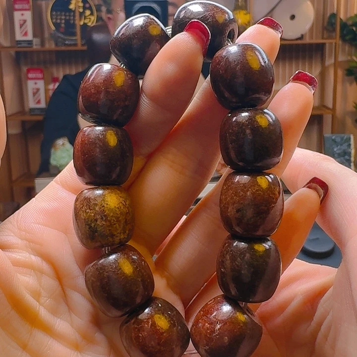 和田玉手串未镶嵌我*好