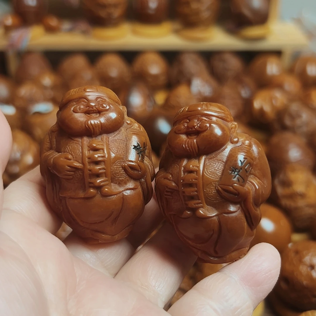 橄榄核手串/手链地主老财一对