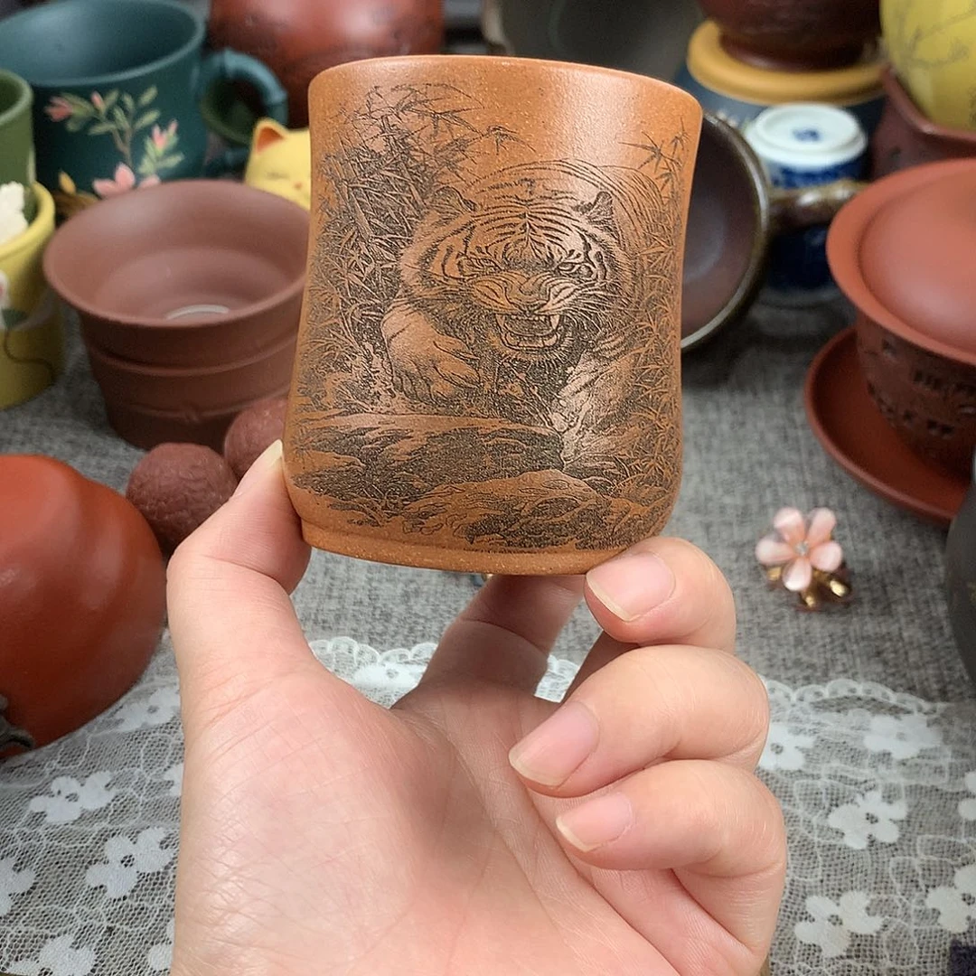茶杯紫砂高端主人杯