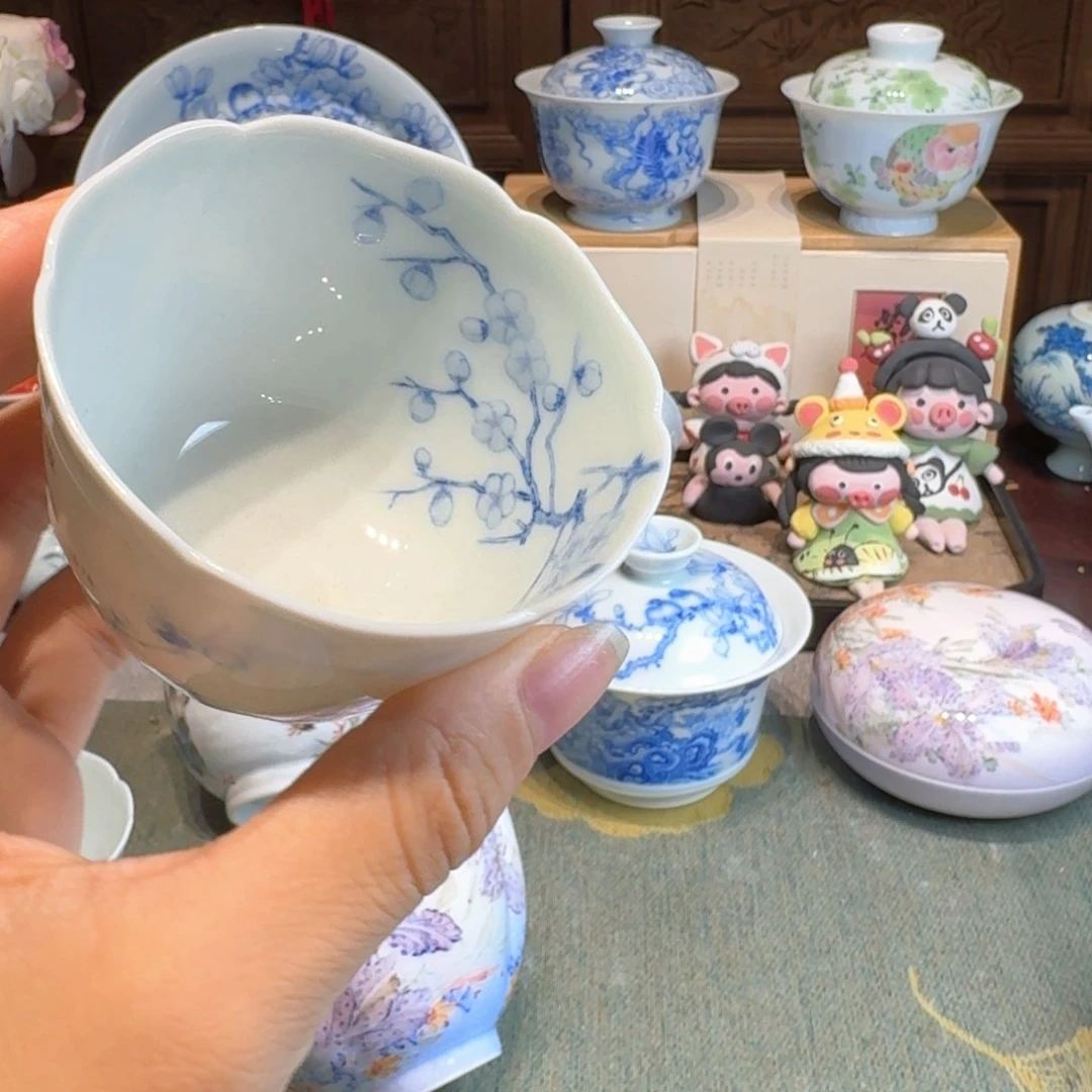 香如故梅花浮力杯杯