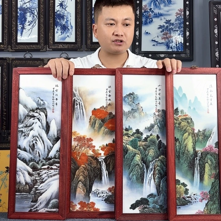 瓷片景德镇瓷板画