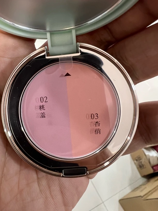 双拼小样腮红膨胀色嘎嘎好看五五