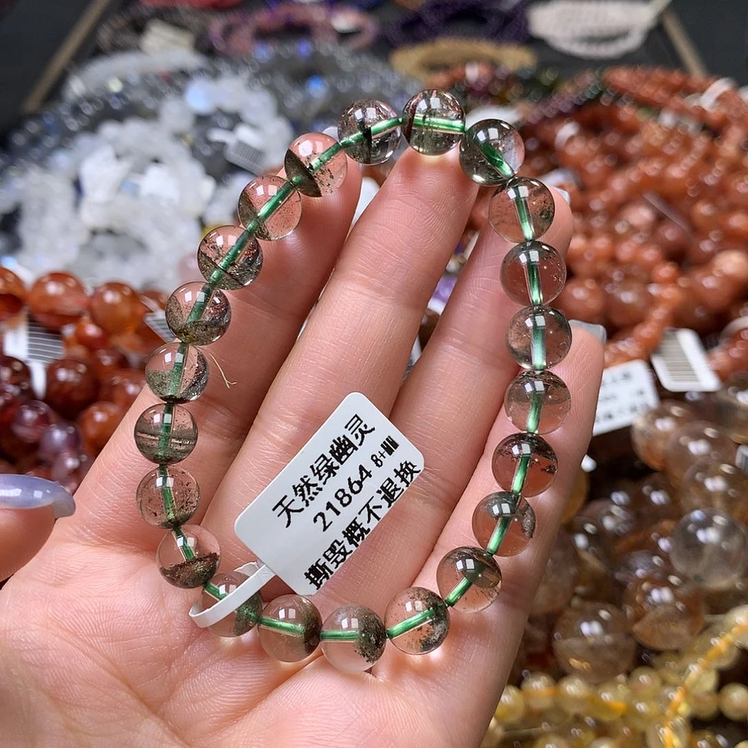 水晶手链未镶嵌，