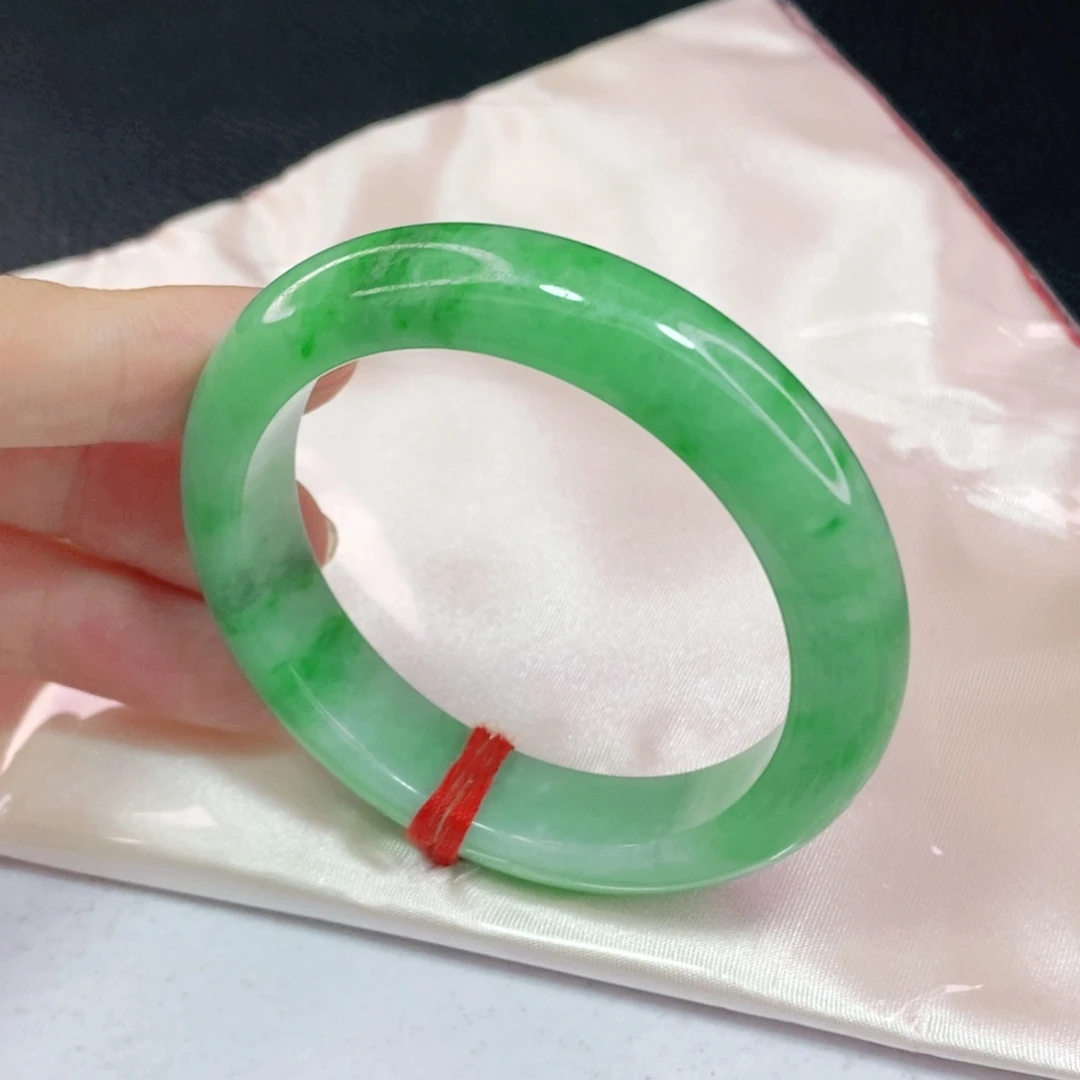 未镶嵌手镯翡翠50.6正圈