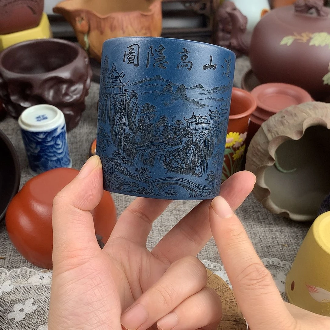 茶杯紫砂高端主人杯