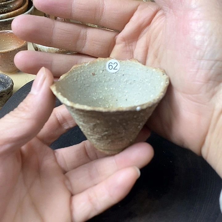 杯一**间手工粗陶、柴烧茶器