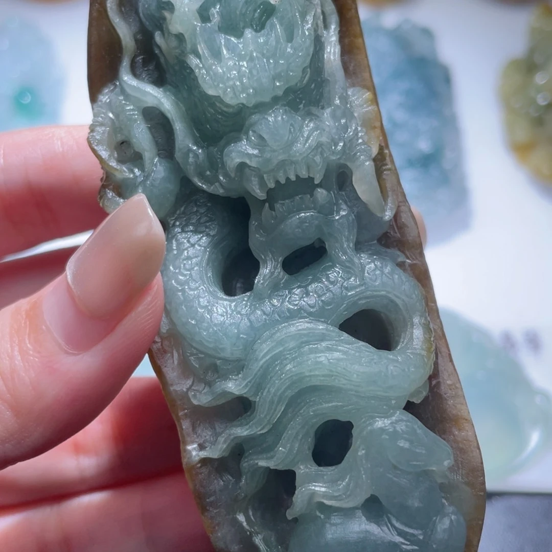 未镶嵌定制翡翠毛货