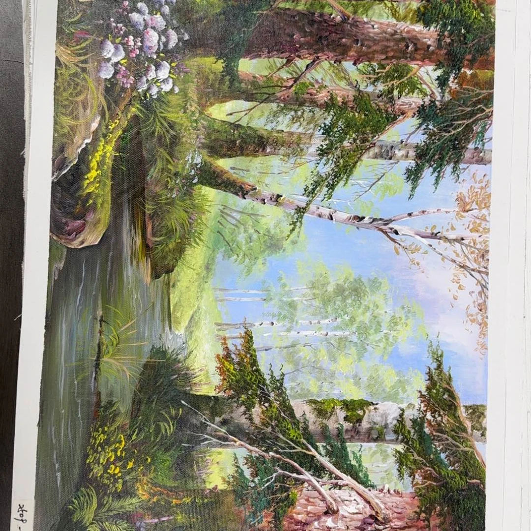 油画加油加油努力加油加油