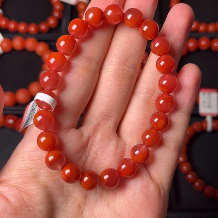 手链未镶嵌南红玛瑙利8m