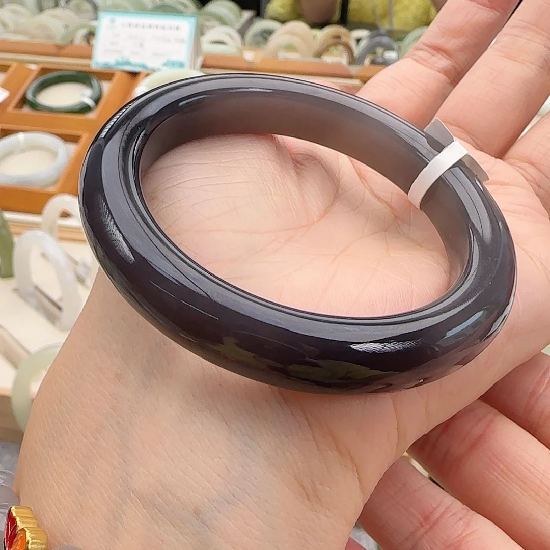 未镶嵌手镯和田玉55-56特色大漏